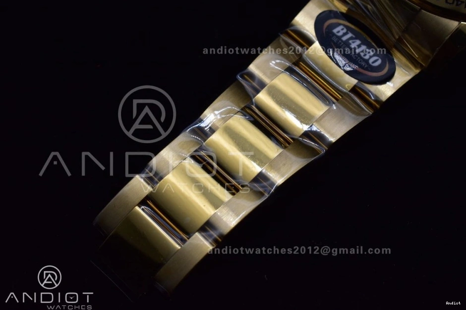 Daytona 1:1 Best Bracelet SA4130 116508 Edition Green Dial BTF YG on 0402